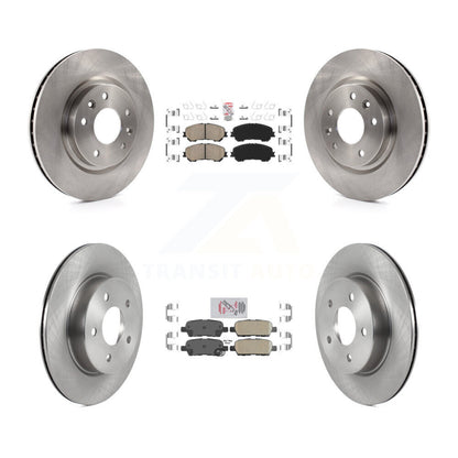 Kit de plaquettes en céramique et de disques de frein avant et arrière, pour Nissan Qashqai Rogue Spor