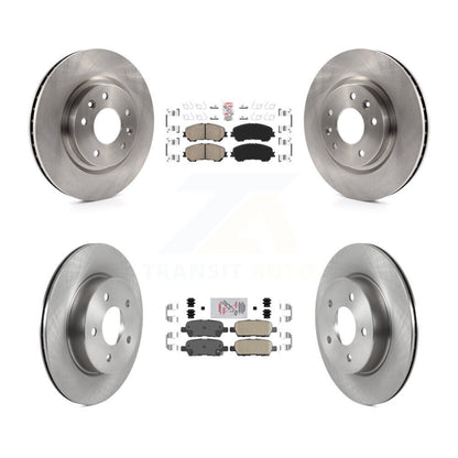 Kit de plaquettes en céramique et de disques de frein avant et arrière, pour Nissan Qashqai Rogue Spor
