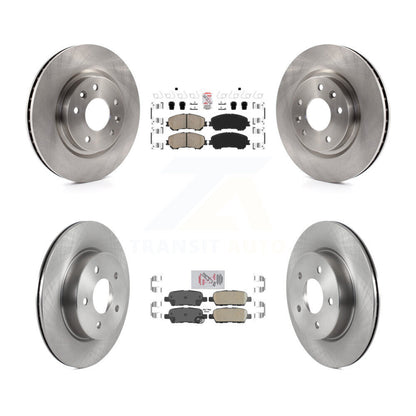 Kit de plaquettes en céramique et de disques de frein avant et arrière, pour Nissan Qashqai Rogue Spor