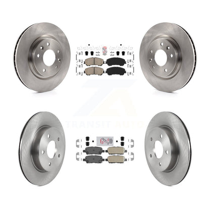 Kit de plaquettes en céramique et de disques de frein avant et arrière, pour Nissan Qashqai Rogue Spor