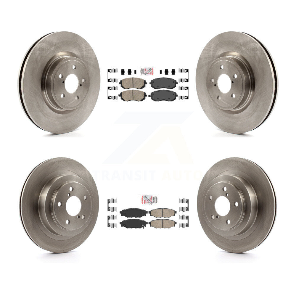 Kit de plaquettes en céramique et de disques de frein avant et arrière, pour Subaru Legacy K8A-106430