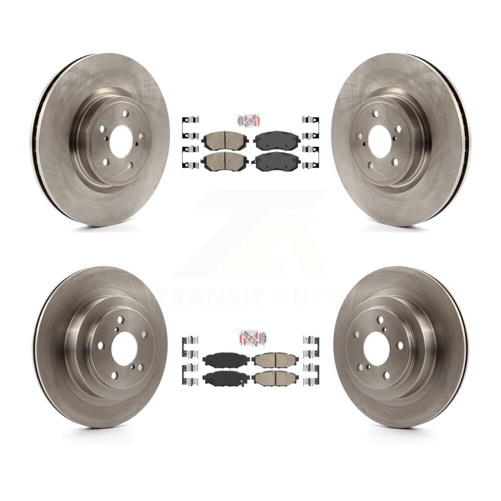 Kit de plaquettes en céramique et de disques de frein avant et arrière, pour Subaru Legacy K8A-106432