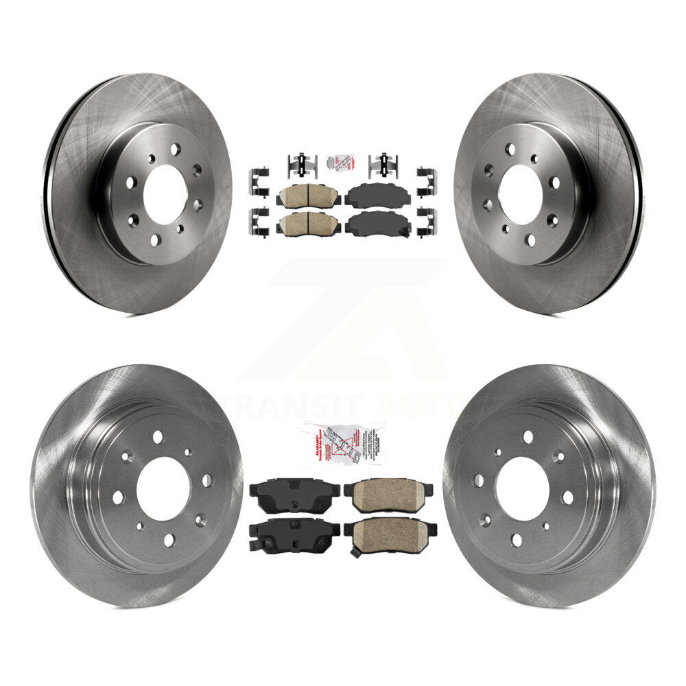Kit de plaquettes en céramique et de rotor de frein à disque avant et arrière, pour Acura Integra GS-1992 – 1993