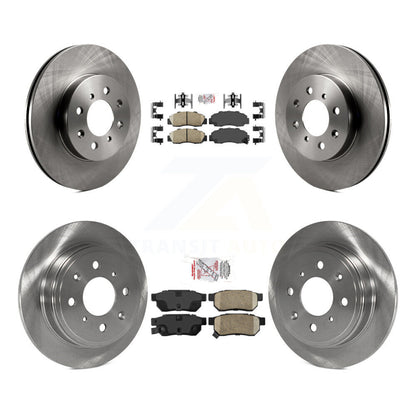 Kit de plaquettes en céramique et de rotor de frein à disque avant et arrière, pour Acura Integra GS-1992 – 1993