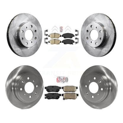 Kit de plaquettes en céramique et de disques de frein avant et arrière, pour Honda Civic K8A-106435