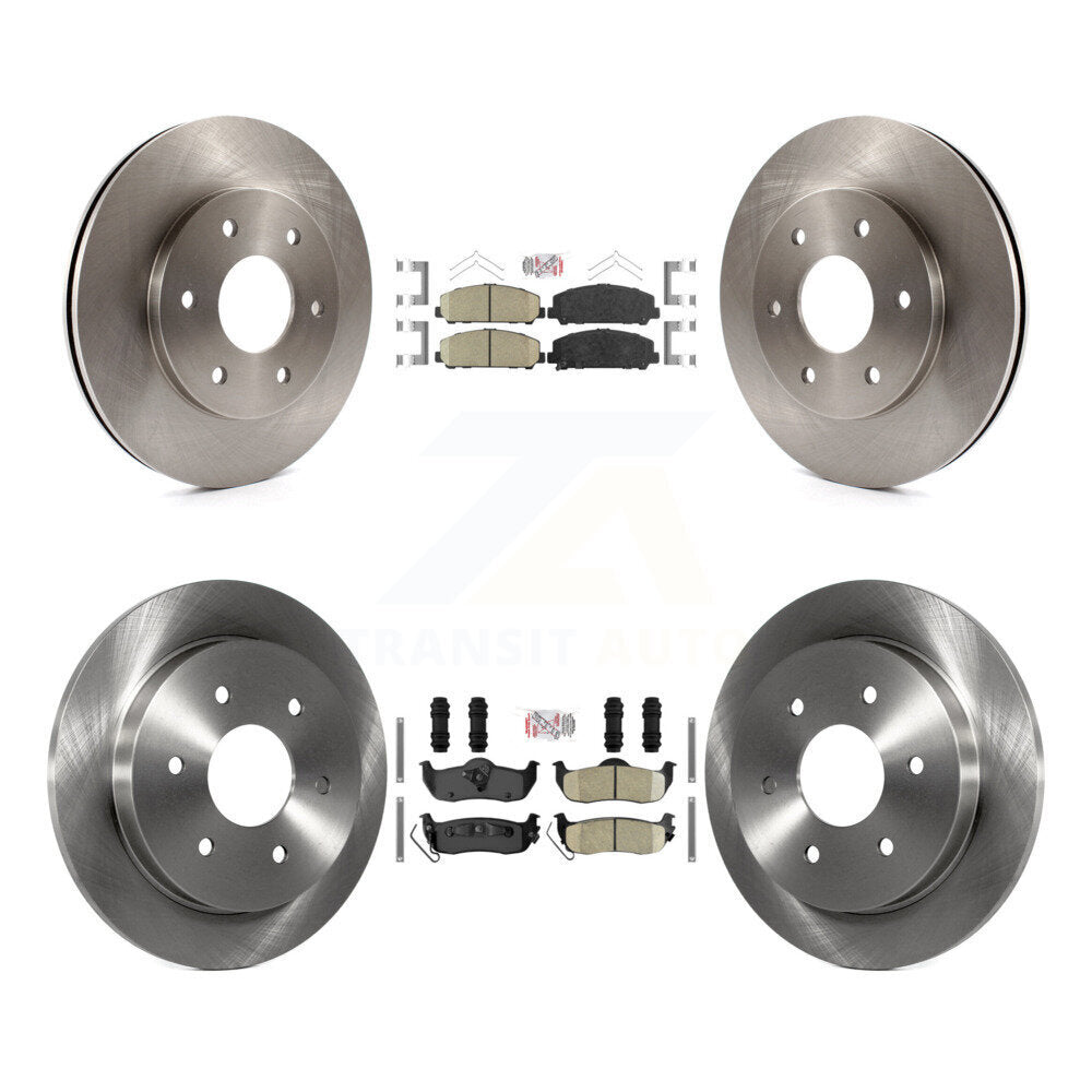 Kit de plaquettes en céramique et de disques de frein avant et arrière, pour INFINITI QX56 K8A-106436