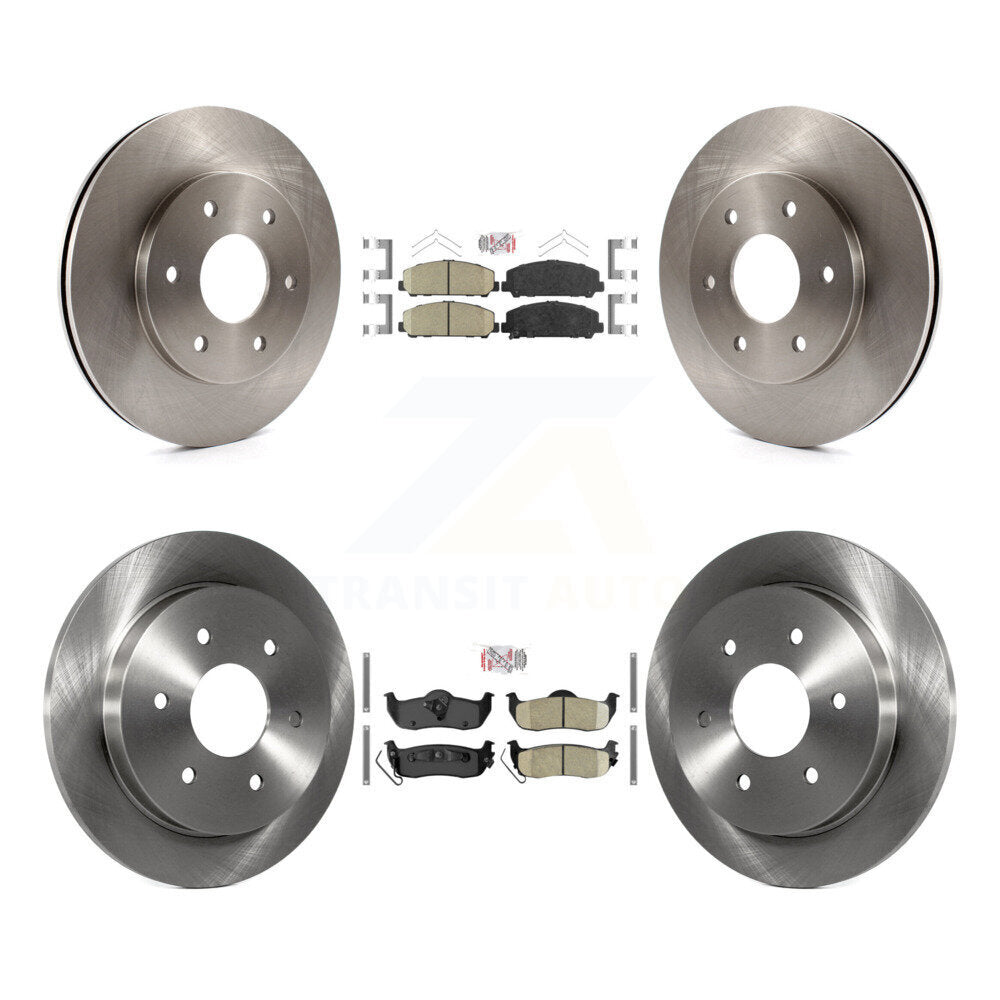 Kit de plaquettes en céramique et de disques de frein avant et arrière, pour INFINITI QX56 K8A-106437