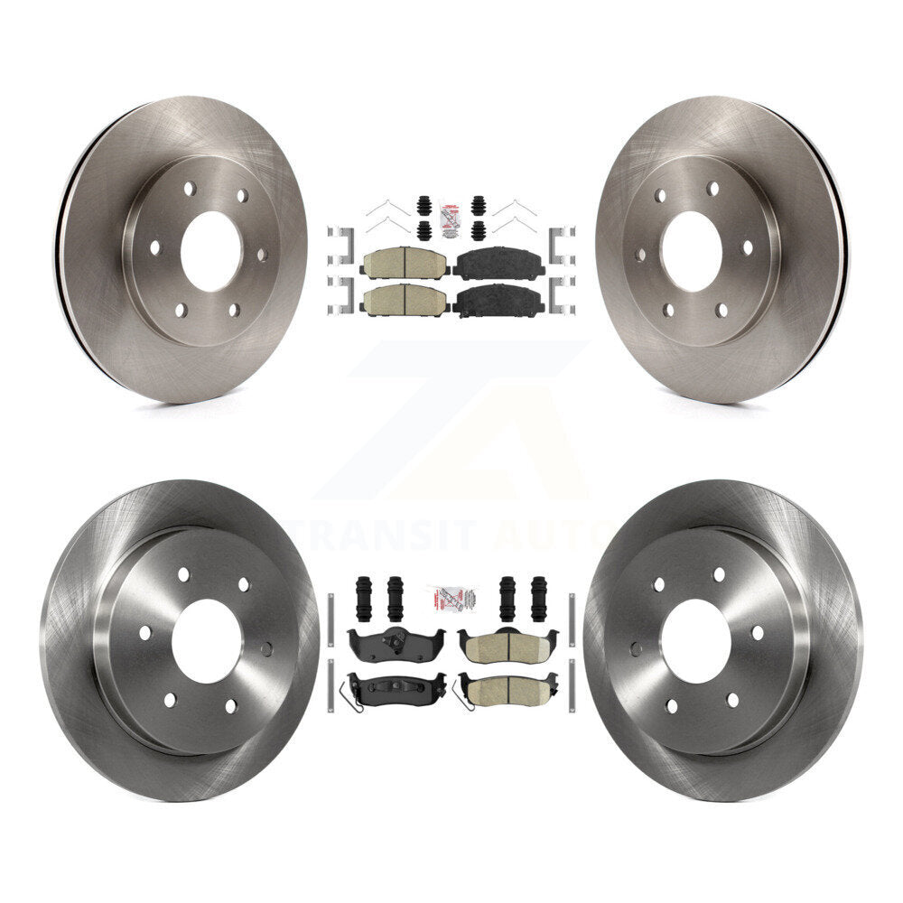 Kit de plaquettes en céramique et de disques de frein avant et arrière, pour INFINITI QX56 K8A-106438