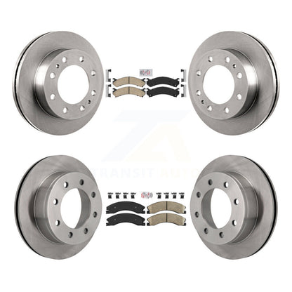 Kit de plaquettes en céramique et de rotors de frein à disque avant et arrière, pour Chevrolet Express 4500