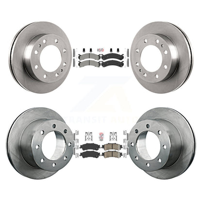 Kit de plaquettes de frein et disques de frein en céramique semi-métalliques avant et arrière, pour GMC Sierra 350 2001