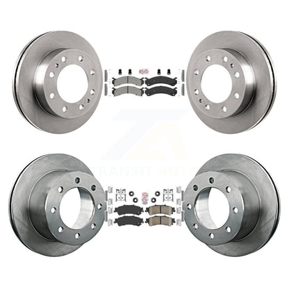 Kit de plaquettes de frein et disques de frein en céramique semi-métalliques avant et arrière, pour GMC Sierra 350 2001