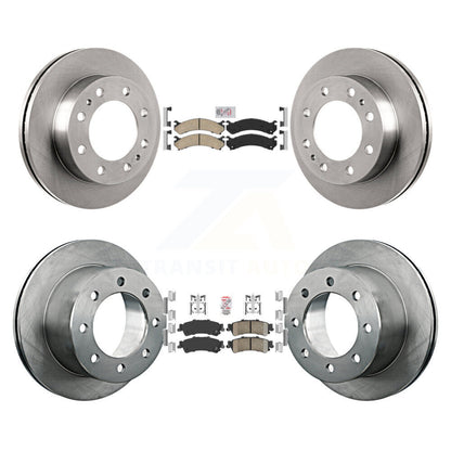 Kit de plaquettes en céramique et de rotors de frein à disque avant et arrière, pour GMC Sierra 3500 2001