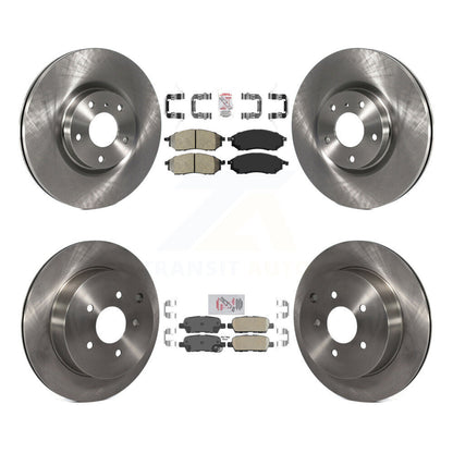 Kit de rotors de frein à plaquettes en céramique, semi-métalliques, avant et arrière, pour Nissan Murano INFINIT