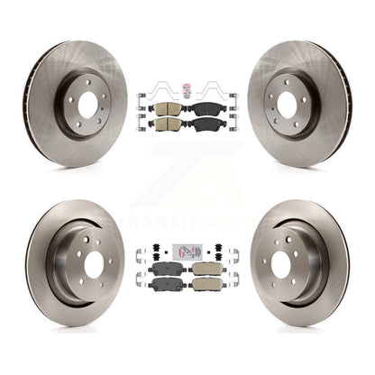 Kit de plaquettes en céramique et de rotors de frein à disque avant et arrière, pour INFINITI G35 Q60