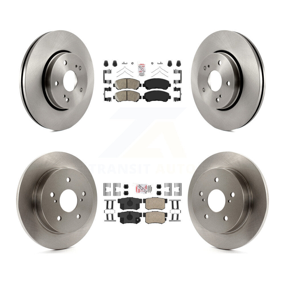Kit de plaquettes en céramique et de rotors de frein à disque avant et arrière, pour Suzuki Kizashi 2010 – 2013