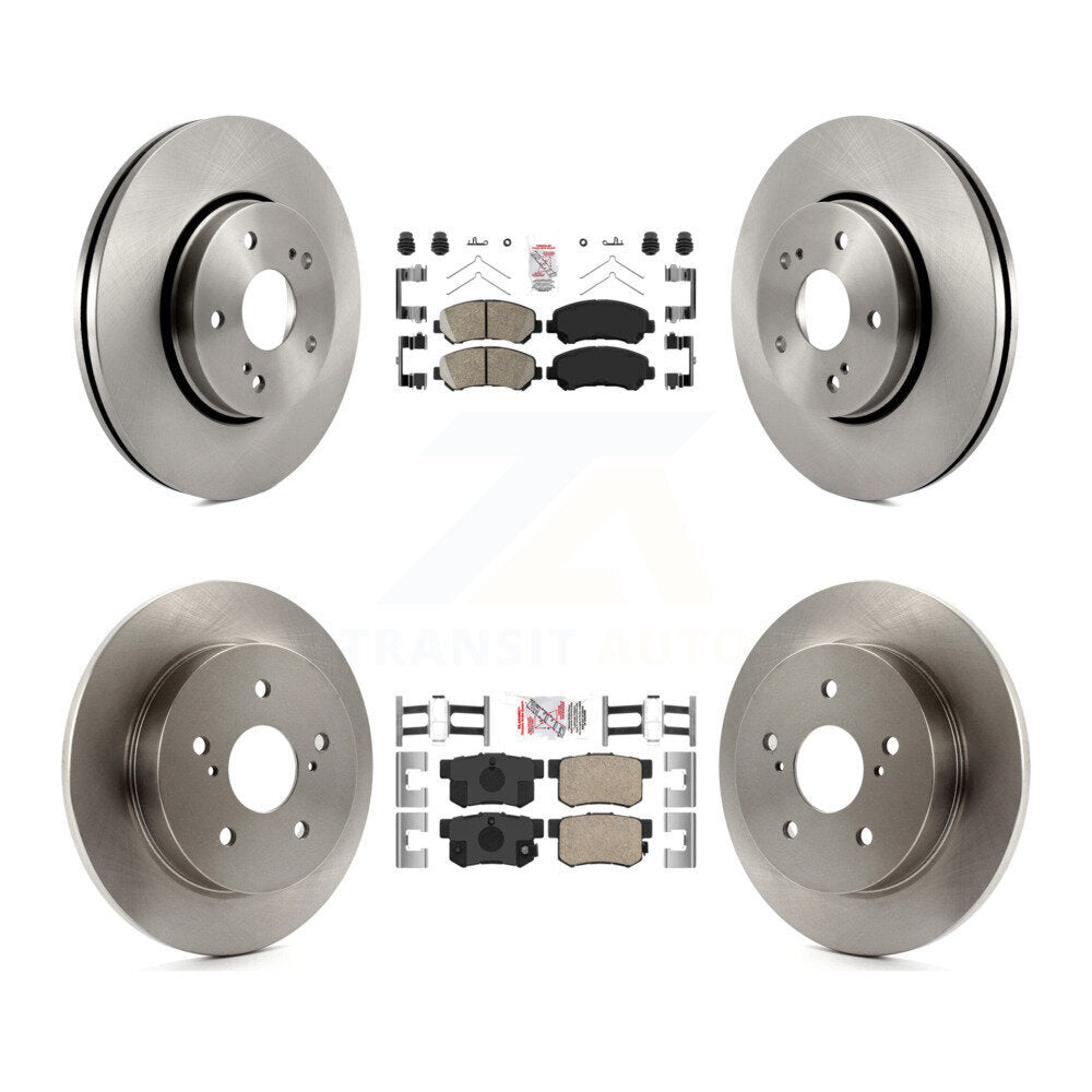 Kit de plaquettes en céramique et de rotors de frein à disque avant et arrière, pour Suzuki Kizashi 2010 – 2013