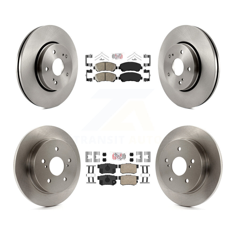 Kit de plaquettes en céramique et de rotors de frein à disque avant et arrière, pour Suzuki Kizashi 2010 – 2013