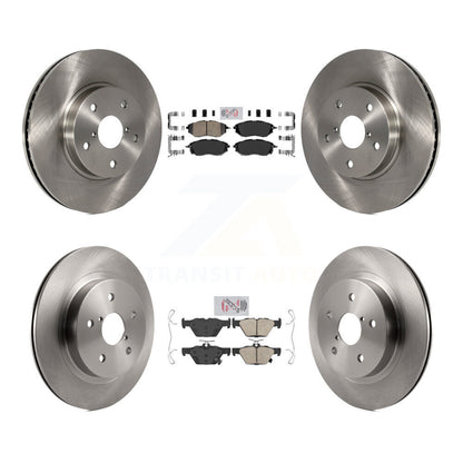Kit de plaquettes en céramique et de rotors de frein à disque avant et arrière, pour Subaru Legacy 2015, 2,5 l