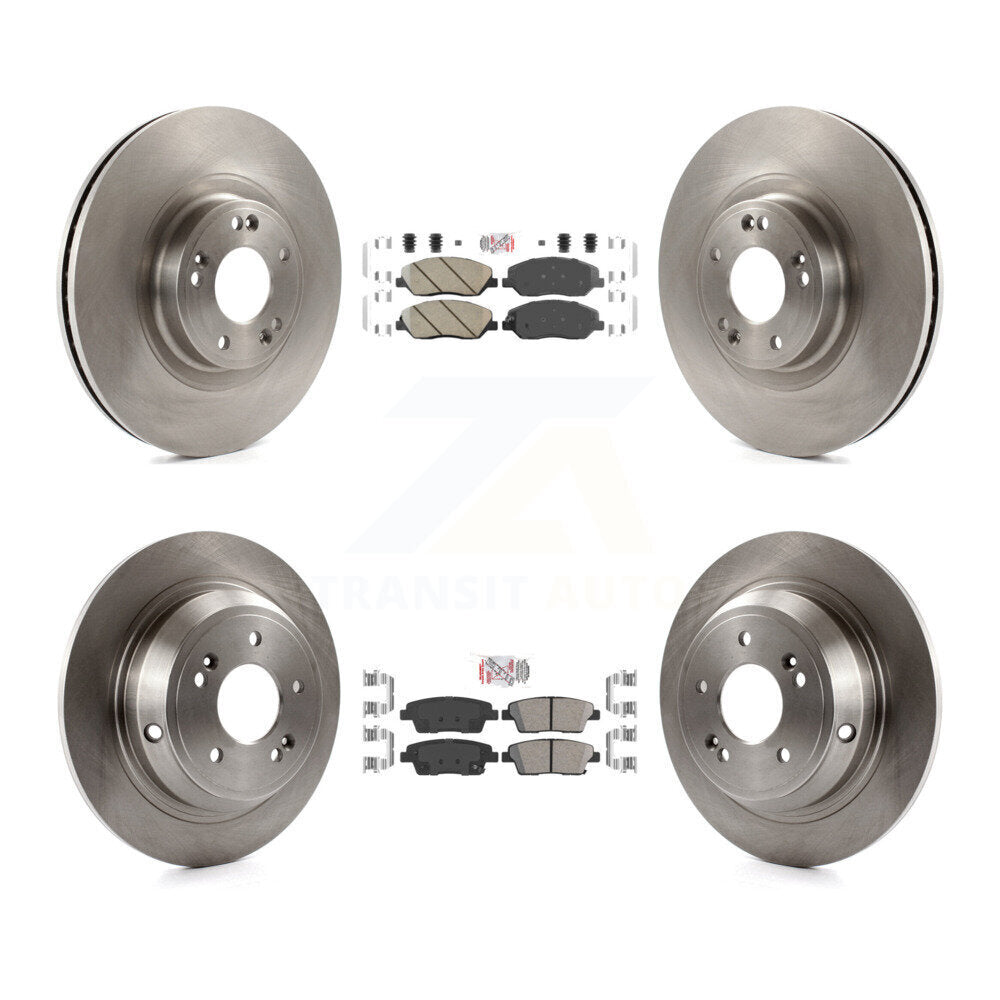 Kit de plaquettes en céramique et de disques de frein avant et arrière, pour Hyundai Genesis 3.8L 2012