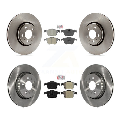 Kit de plaquettes semi-métalliques avant et arrière et disques de frein pour Volvo XC90