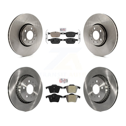 Kit de plaquettes semi-métalliques avant et arrière en céramique et disques de frein pour Volvo XC90