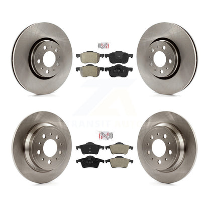 Kit de plaquettes semi-métalliques avant et arrière et disques de frein, pour Volvo S60 K8A-10648