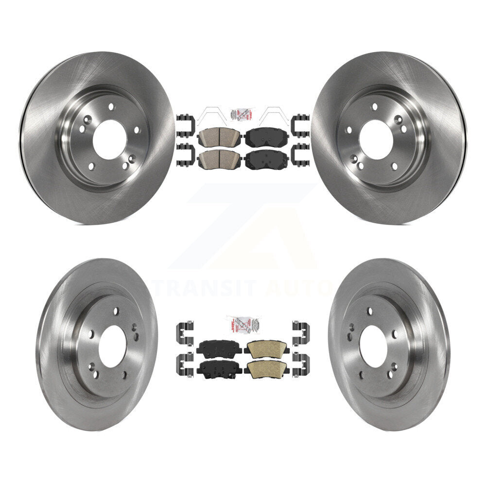 Kit de plaquettes en céramique et de rotors de frein à disque avant et arrière, pour Hyundai Kona AW 2022 – 2023
