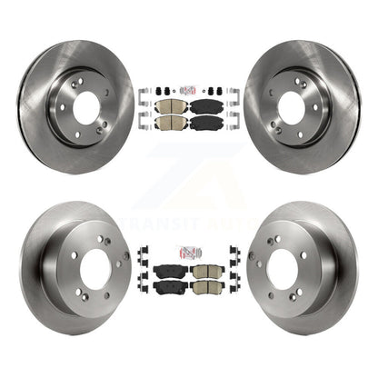 Kit de plaquettes en céramique et de rotors de frein à disque avant et arrière, pour Hyundai Sonata 2,4 l