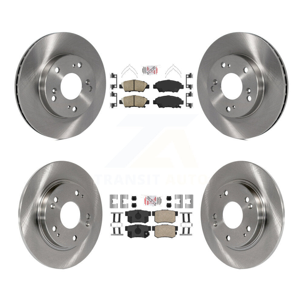 Kit de plaquettes en céramique et de rotors de frein à disque avant et arrière, pour Honda CR-Z 2011 – 2015