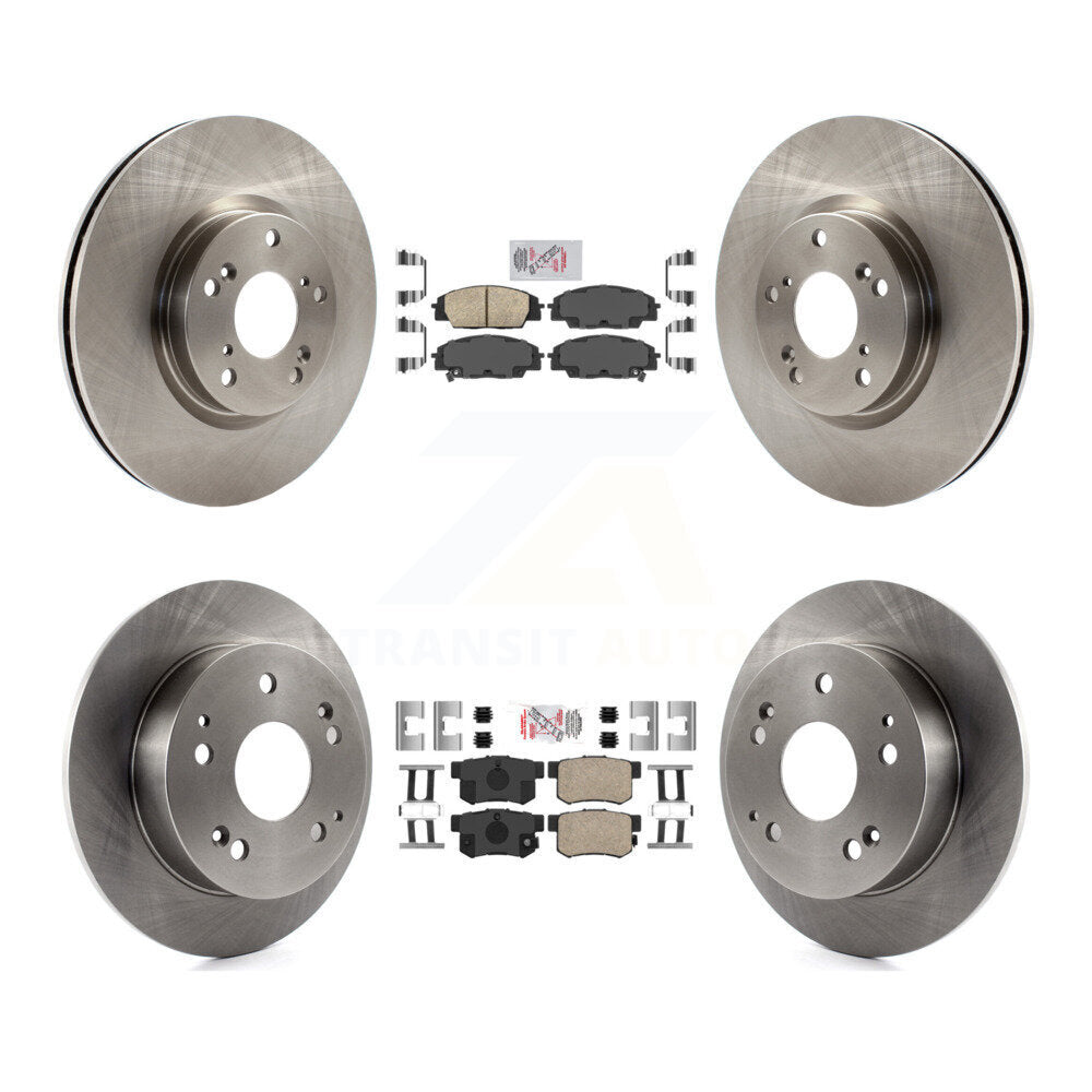 Kit de plaquettes en céramique et de rotors de frein à disque avant et arrière, pour Acura RSX type 2002 – 2006
