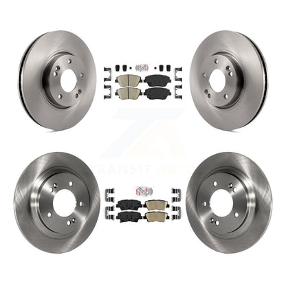 Kit de plaquettes en céramique et de rotors de frein à disque avant et arrière, pour Kia Optima K8A-106530