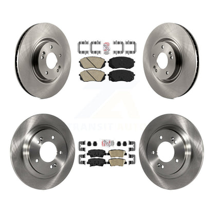 Kit de plaquettes en céramique et de disques de frein avant et arrière, pour Hyundai Sonata Kia Cadenz