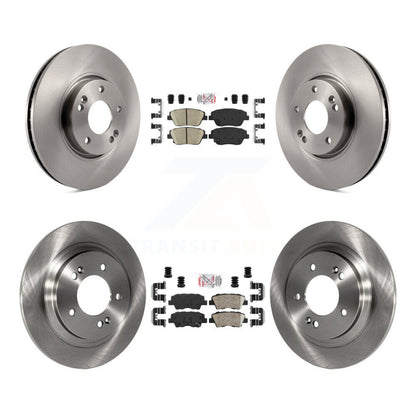 Kit de plaquettes en céramique et de rotors de frein à disque avant et arrière, pour Hyundai Sonata K8A-106540