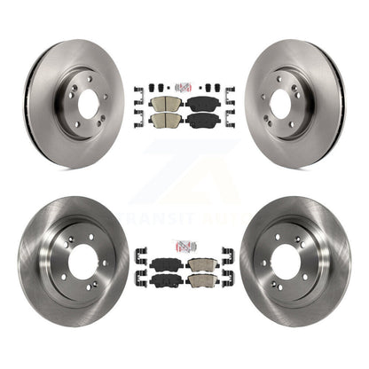 Kit de plaquettes en céramique et de rotors de frein à disque avant et arrière, pour Hyundai Sonata K8A-106541