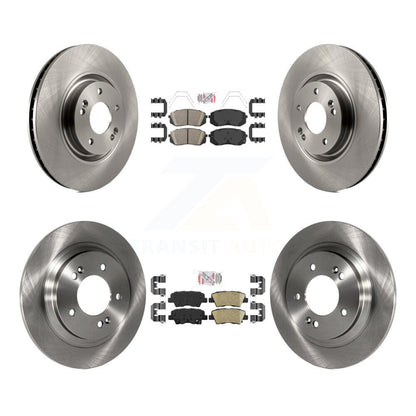 Kit de plaquettes en céramique et de rotors de frein à disque avant et arrière, pour Kia Optima K8A-106551