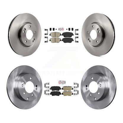 Kit de rotors de frein à plaquettes en céramique avant et arrière, pour Kia Optima avec stationnement manuel