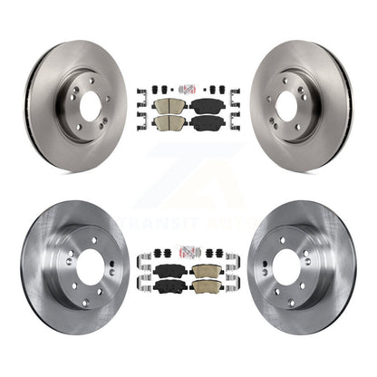 Kit de rotors de frein à plaquettes en céramique avant et arrière, pour Kia Optima avec stationnement manuel