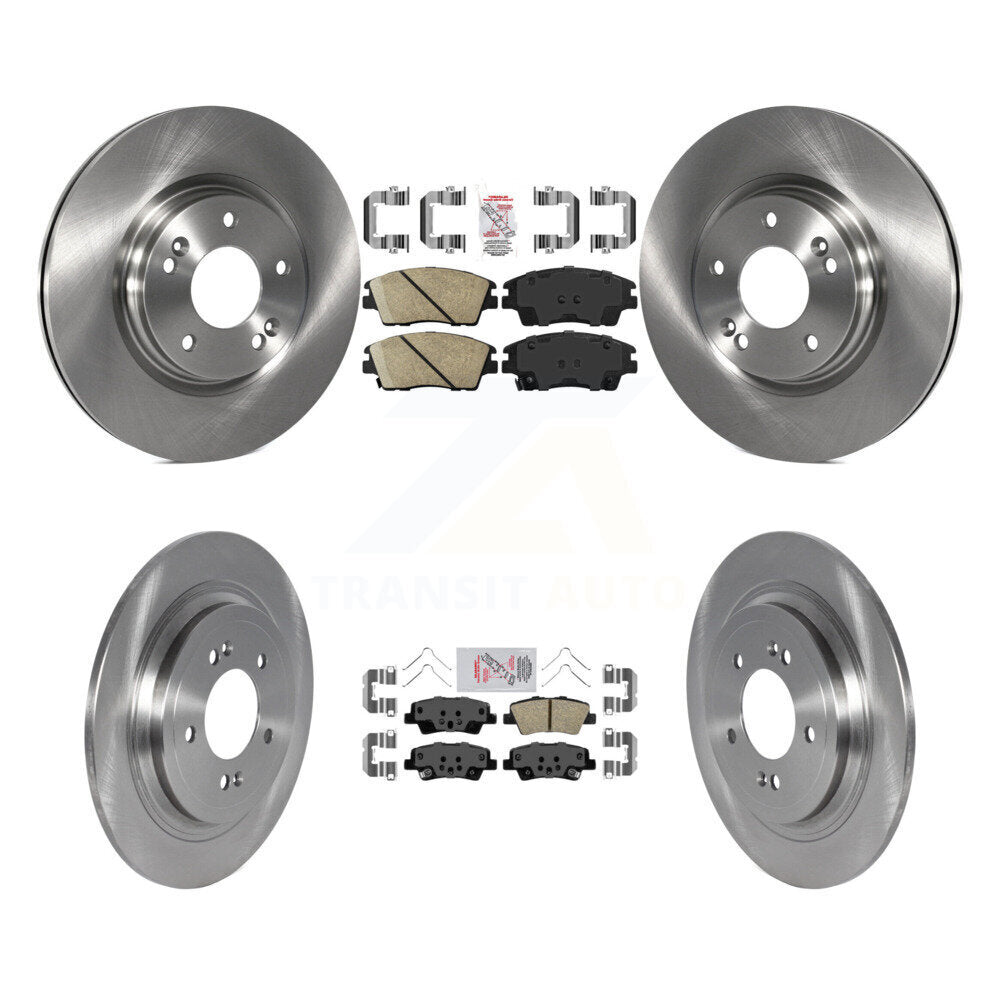 Kit de plaquettes en céramique et de disques de frein avant et arrière, pour Kia Sportage Hyundai Tucso