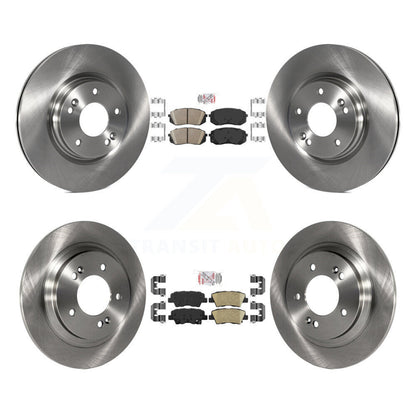Kit de plaquettes en céramique et de rotors de frein à disque avant et arrière, pour Kia Optima K8A-106565