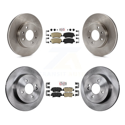 Kit de plaquettes en céramique et de disques de frein avant et arrière, pour Hyundai Accent Kia Rio