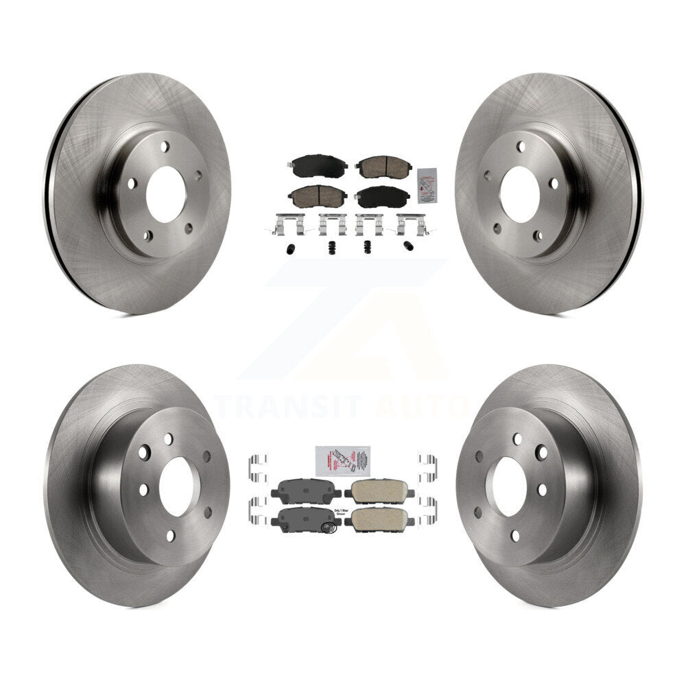 Kit de plaquettes en céramique et de disques de frein avant et arrière, pour Nissan Altima K8A-106579