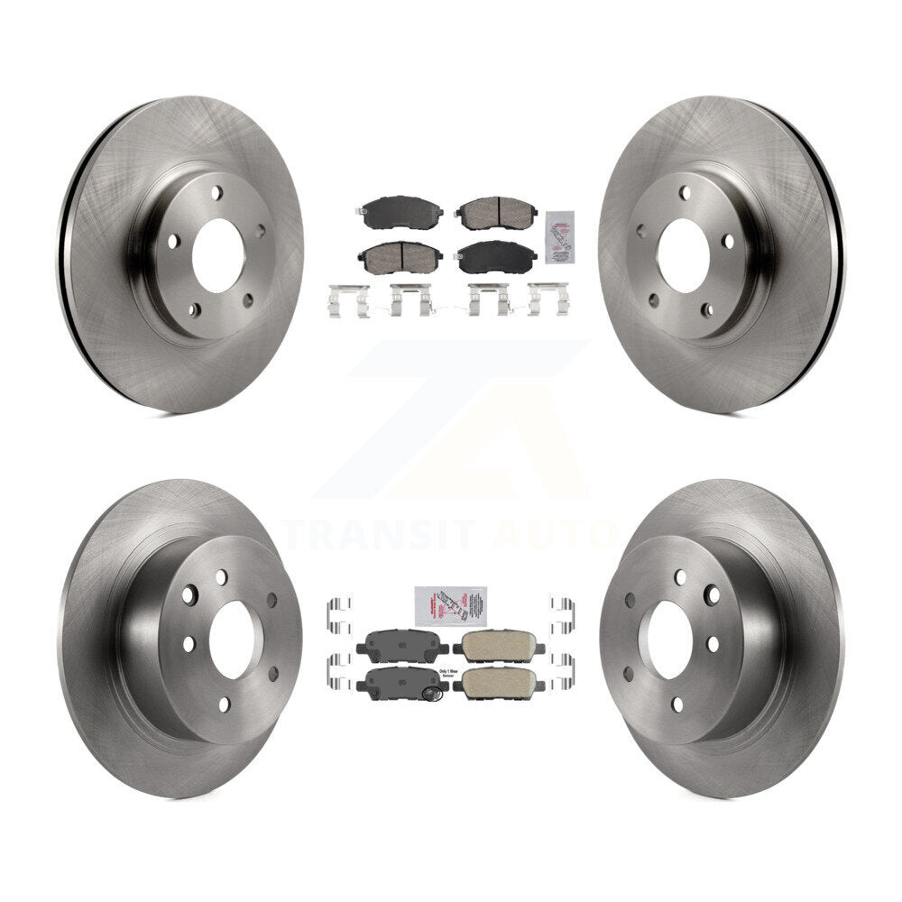 Kit de plaquettes en céramique et de disques de frein avant et arrière, pour Nissan Altima K8A-106581