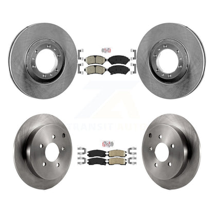 Kit de plaquettes en céramique et de rotors de frein à disque avant et arrière, pour Pontiac Montana K8A-10658