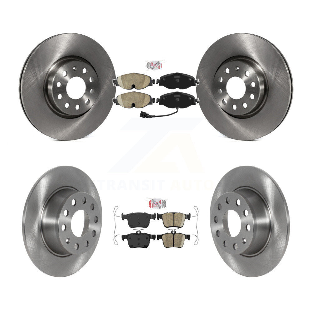 Kit de rotors de frein à disque et plaquettes en céramique avant et arrière, pour Volkswagen Taos FW 2022 – 2023