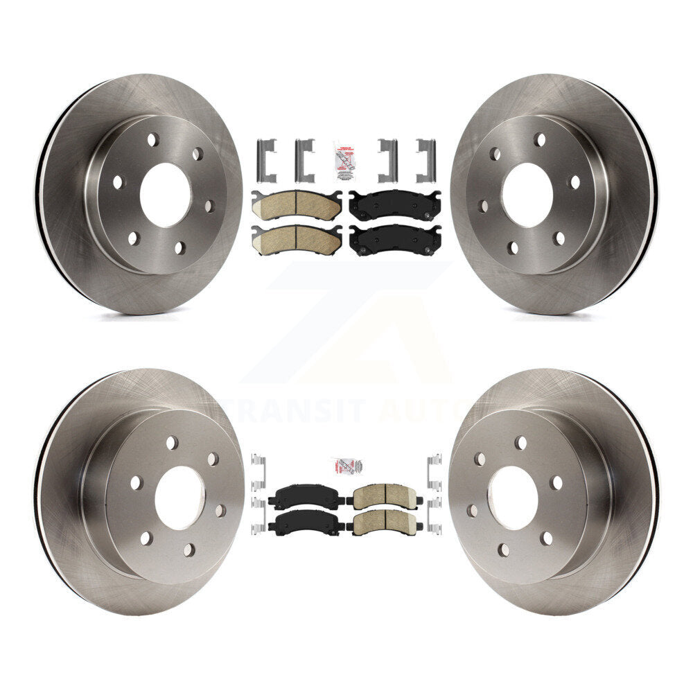 Kit de plaquettes en céramique et Rotor de frein avant et arrière, pour GMC Savana 2500 Chevrolet Expres