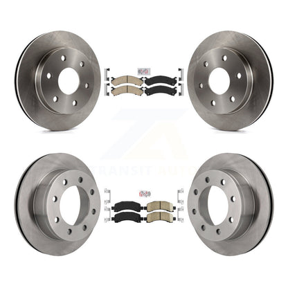 Kit de Rotor de frein à plaquettes en céramique avant et arrière, pour GMC Savana 2006 2500 avec 7300 Lb GV