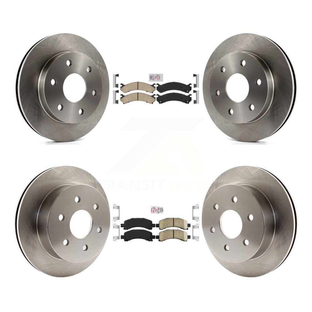 Kit de plaquettes en céramique et Rotor de frein avant et arrière, pour Chevrolet Express 2500 GMC Savan