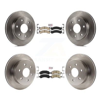 Kit de plaquettes en céramique et Rotor de frein avant et arrière, pour Chevrolet Express 2500 GMC Savan