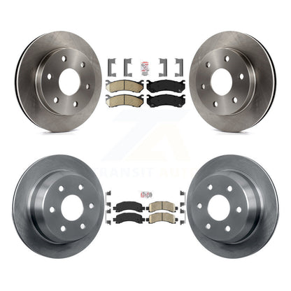 Kit de plaquettes en céramique et de rotors de frein à disque avant et arrière, pour Chevrolet Avalanche 1500