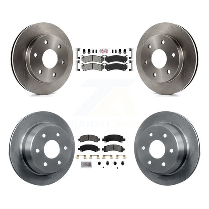 Kit de plaquettes semi-métalliques avant et arrière et Rotor de frein à disque, pour Chevrolet Avalanche 150